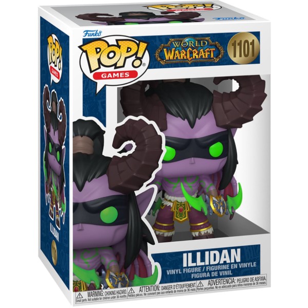 Фото - Колекційна фігурка FUNKO POP Games: World of Warcraft - Illidan w/chase (889698861083)